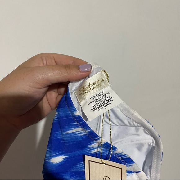 NWT Shoshanna Strapless One Piece Swimsuit Size 0 - Picture 6 of 6